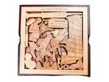 Personalized Gift for OB/GYN Puzzle - Custom Engraving Medical Puzzle Gift for Doctors, Med Students, & Office Decor - Creative Crafthouse