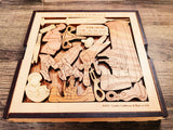 Personalized Gift for OB/GYN Puzzle - Custom Engraving Medical Puzzle Gift for Doctors, Med Students, & Office Decor - Creative Crafthouse