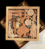 Personalized Gift for Physical Therapist - Physical Therapist Wood Puzzle Brain Teaser - One of a Kind Graduation Gift | Unique Office Decor - Creative Crafthouse