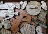 Personalized Gift for Physical Therapist - Physical Therapist Wood Puzzle Brain Teaser - One of a Kind Graduation Gift | Unique Office Decor - Creative Crafthouse