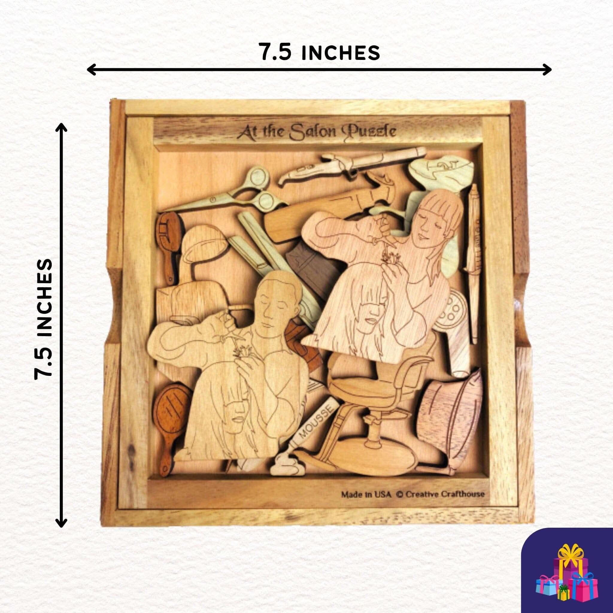 Salon Puzzle - Personalized Gift for Hairdressers - Creative