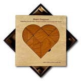 Personalized Heart Tangram Puzzle – Custom Mother's Day Gift - Creative Crafthouse