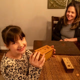 Personalized Penny Drop Game – Customize With a Laser Engraved Name - Premium Cherry Top Version – Fun Family or Bar Game - Creative Crafthouse