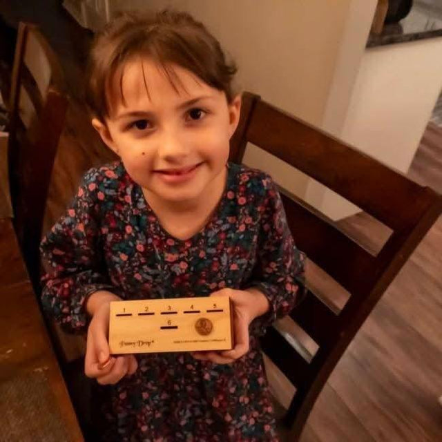 Personalized Penny Drop Game - Customize Your Gift With a Laser Engraved Name and Message - Fun Family Game for All Ages - Penny Drop Medium - Creative Crafthouse