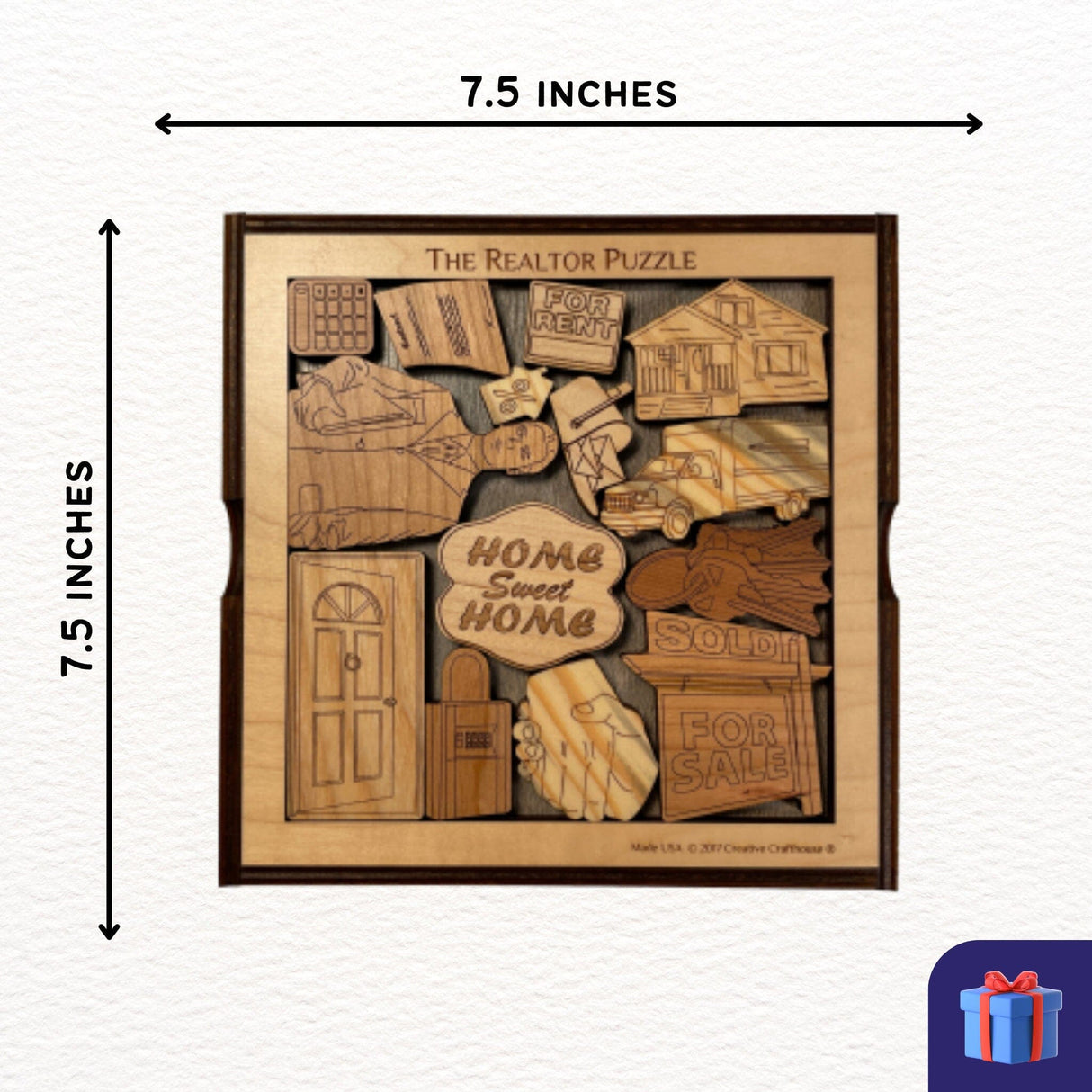 Personalized Realtor Puzzle – Gift for Real Estate Agents - Creative Crafthouse