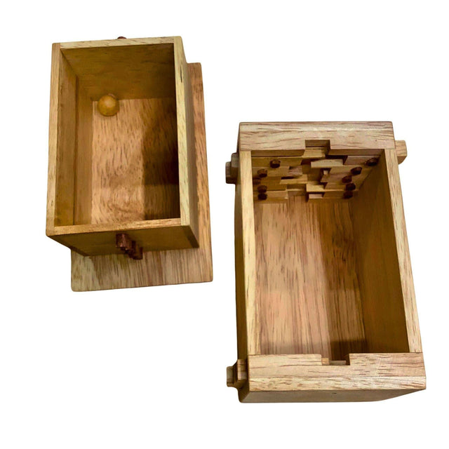 Premium Secret Lock Wood Puzzle Box | Mandala Edition - Creative Crafthouse