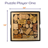Puzzle Player One | Wooden Video Game Packing Puzzle - Creative Crafthouse