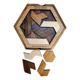 Rhombic Blocks – Stewart Coffin Design #122 Brain Teaser Puzzle - Challenging Puzzle - Gift for Hard To Buy for Teenager - Christmas Gift - Creative Crafthouse