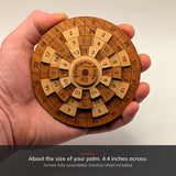 Safecracker 40 | Wooden Math Logic Puzzle - Creative Crafthouse