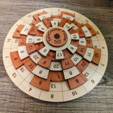 Safecracker 50 Wooden Math Brain Teaser | Difficult Puzzle for Adults - Creative Crafthouse