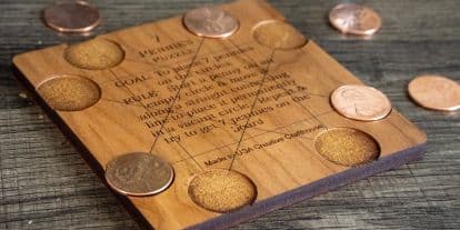 Shop intermediate difficulty wood puzzles and brian teasers.