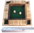 Shut the Box - 4 Rows - Unusual Format Allows Interesting Variations on the Classic Game - Wooden Math Game - Creative Crafthouse