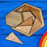 Shutter Puzzle - Wooden Brain Teaser Puzzle for Kids | STEM Puzzles and Toys | Gift for Kids and Grandkids - Creative Crafthouse