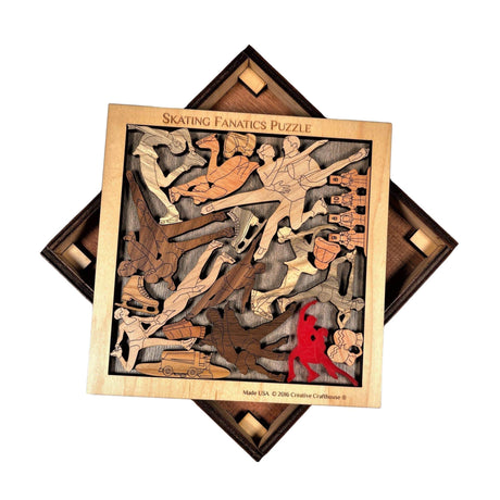 Skating Fanatics Puzzle – Personalized Gift for Ice Skaters - Creative Crafthouse