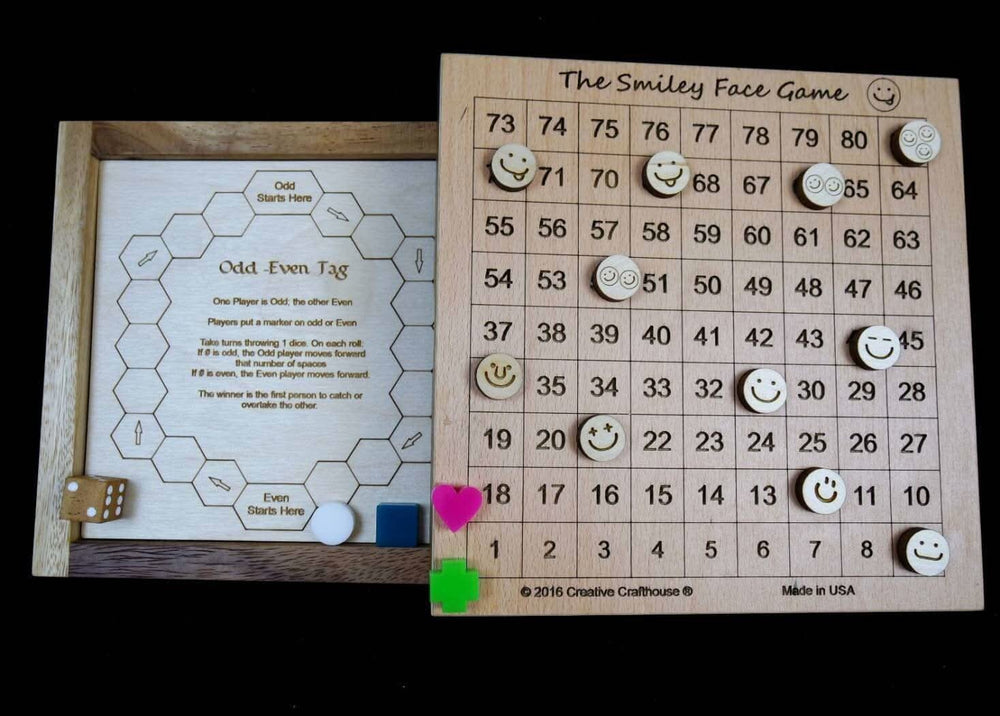 Smiley Face Games & Odd Even Tag Game Fun for All Ages - Creative Crafthouse