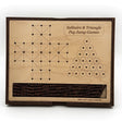 Solitaire and Triangle Peg Jump Puzzles | Coffee Table Games - Creative Crafthouse
