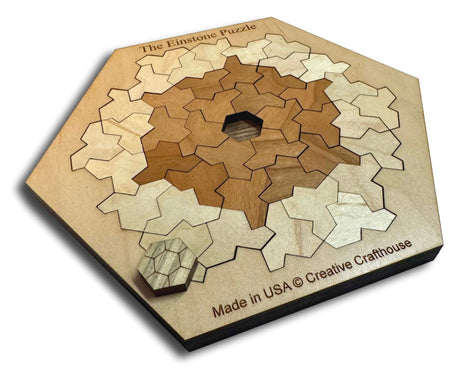The Einstone Puzzle - Einstein Tile Packing Challenge - Creative Crafthouse