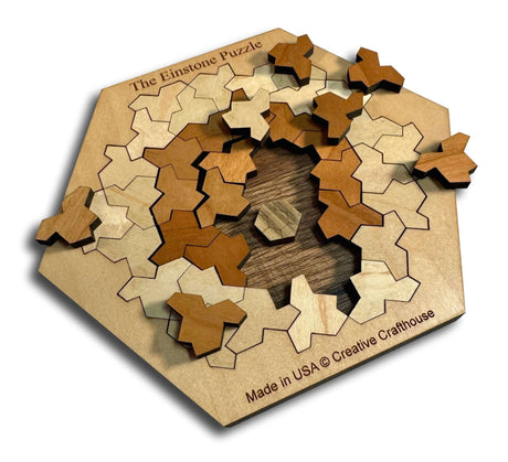The Einstone Puzzle - Einstein Tile Packing Challenge - Creative Crafthouse