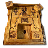 The Hockey Challenge Puzzle | Wooden Sliding Puzzle - Creative Crafthouse