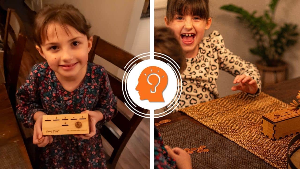 The Penny Drop Game from Creative Crafthouse.