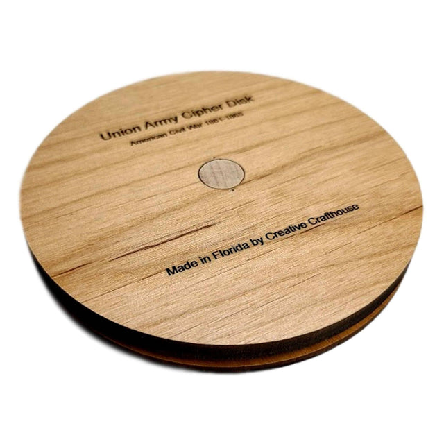 Union Army Cipher Disk – US Civil War Flag or Telegraph Encryption - Creative Crafthouse