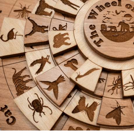 Wheel of Fauna Puzzle | Teach Kids About Different Animal Groups - Creative Crafthouse