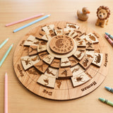 Wheel of Fauna Puzzle | Teach Kids About Different Animal Groups - Creative Crafthouse