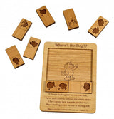 Where's the Dog? Wooden brain teaser Puzzle - Creative Crafthouse