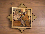 Whiskey - Scotch - Bourbon Lovers Puzzle - Personalizable Brain Teaser - Unique Gift Idea for Dad - Creative Crafthouse