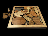 Whiskey - Scotch - Bourbon Lovers Puzzle - Personalizable Brain Teaser - Unique Gift Idea for Dad - Creative Crafthouse