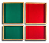 Wooden Game Trays | Felt Lined Puzzle Display - Creative Crafthouse