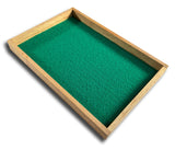 Wooden Game Trays | Felt Lined Puzzle Display - Creative Crafthouse