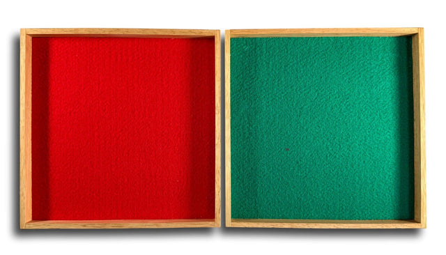 Wooden Game Trays | Felt Lined Puzzle Display - Creative Crafthouse
