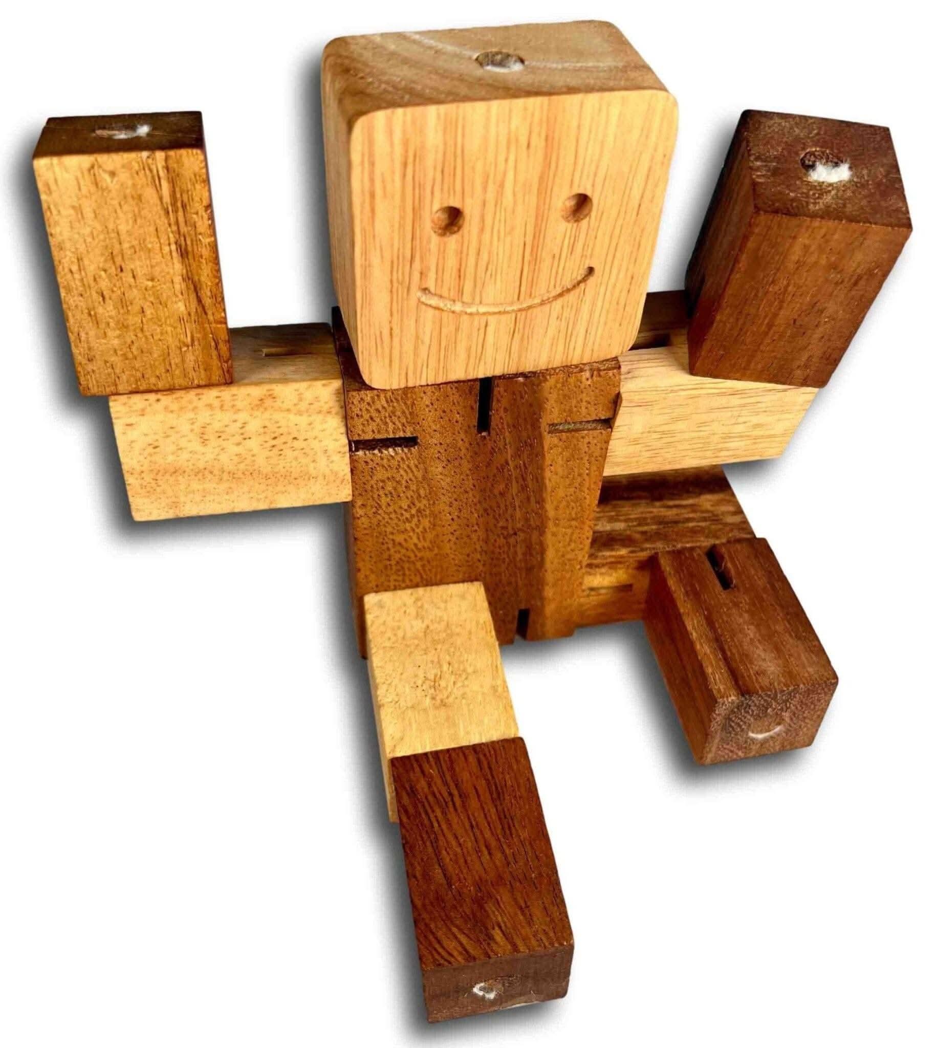 Woodie Man | Classic Wood Children's Toy – Creative Crafthouse