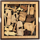 Woodworkers Challenge Puzzle - artistic and challenging - can be personalized - Creative Crafthouse