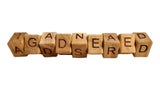Word Snake 9 - wooden word puzzle - Creative Crafthouse
