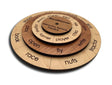 WordWeaver Sentence Building Wheel | Wooden Language Activity for Adults - Creative Crafthouse