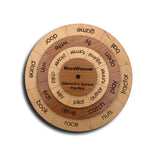 WordWeaver Sentence Building Wheel | Wooden Language Activity for Adults - Creative Crafthouse