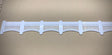 Yankee Stadium Facade 40 inches by 5.2 inches - 1/4" White Acrylic - Sports Wall Hanging - Sports Decoration for Man Cave - Creative Crafthouse