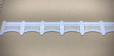 Yankee Stadium Facade 40 inches by 5.2 inches - 1/4" White Acrylic - Sports Wall Hanging - Sports Decoration for Man Cave - Creative Crafthouse