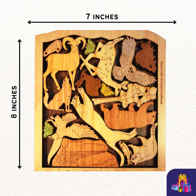 Yosemite Park Puzzle - Forever Wild - artistic and challenging - can be personalized - Creative Crafthouse