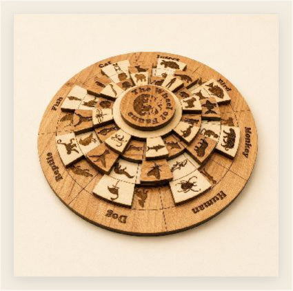 Wheel of Fauna Puzzle | Teach Kids About Different Animal Groups