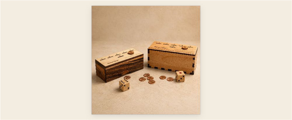 Authentic Penny Drop Game Gift Set | Personalizable Holiday Gift for All Ages
