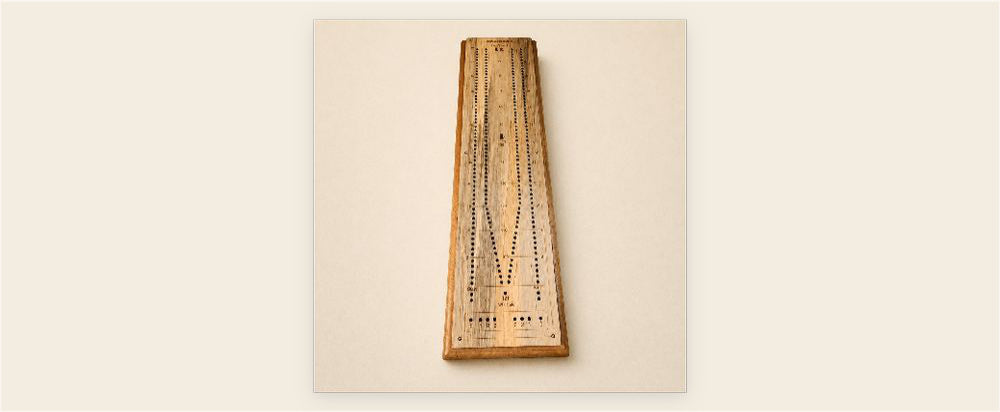 Tournament Cribbage Board | Personalized Wooden Heirloom