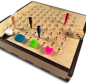 MaleFiz Barricade Board Games for Kids 4-6 Wooden Chess Kids Board