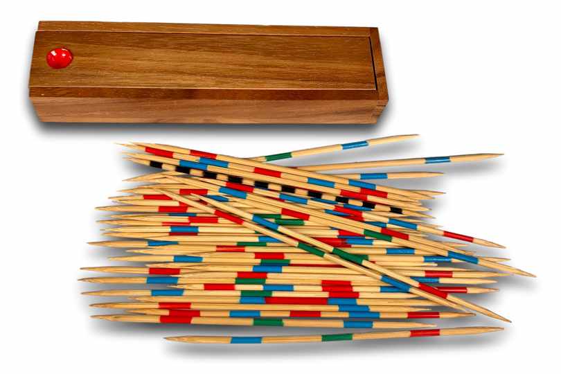 Mikado Game in Wooden Box, Small