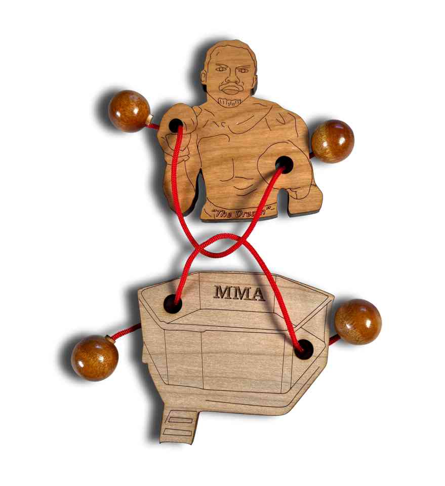 Double Trouble String Puzzle MMA Mixed Martial Arts Fighter Edition