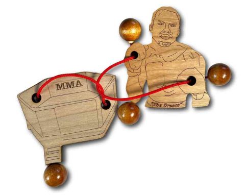 Double Trouble String Puzzle MMA Mixed Martial Arts Fighter Edition