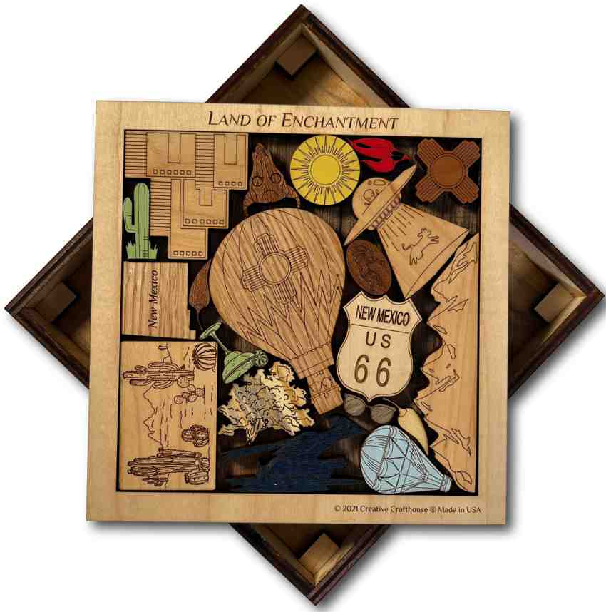Land of Enchantment  New Mexico Puzzle