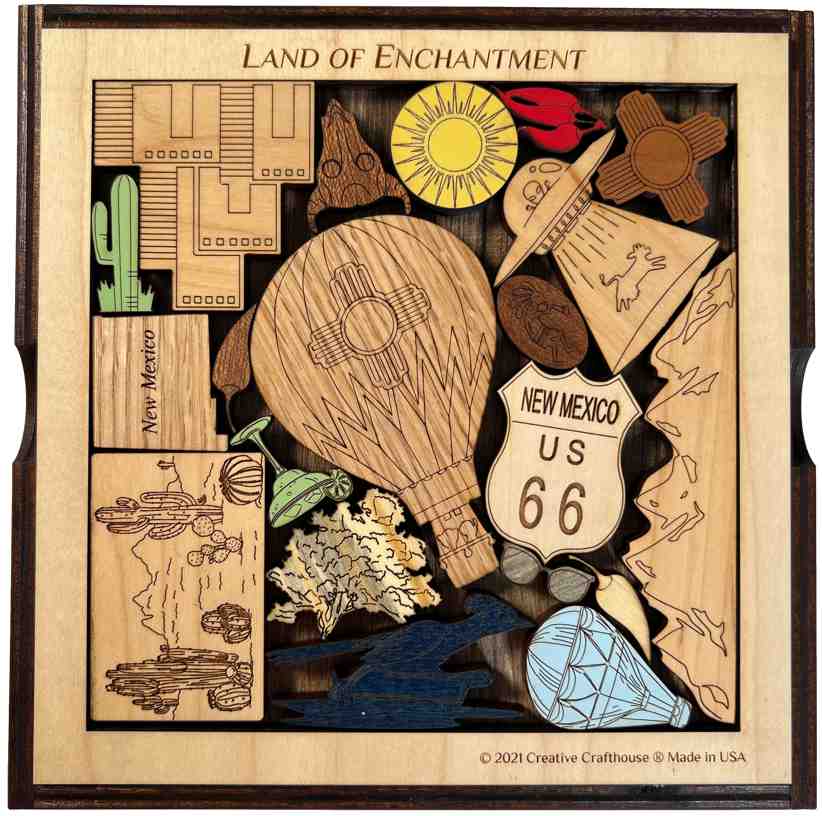 Land of Enchantment  New Mexico Puzzle